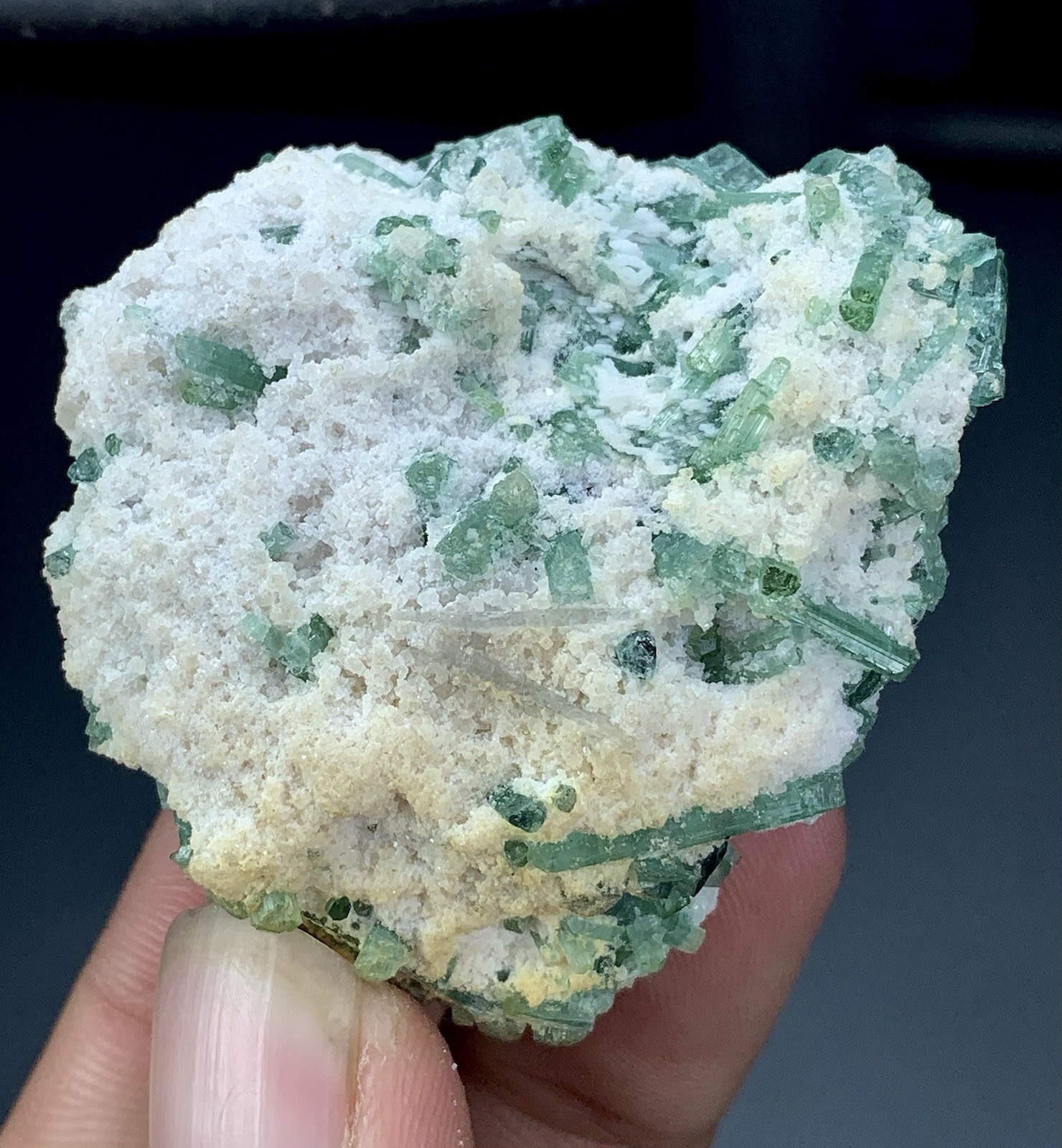 170 Cts Tourmaline Crystals Bunch With Specimen From Afghanistan.