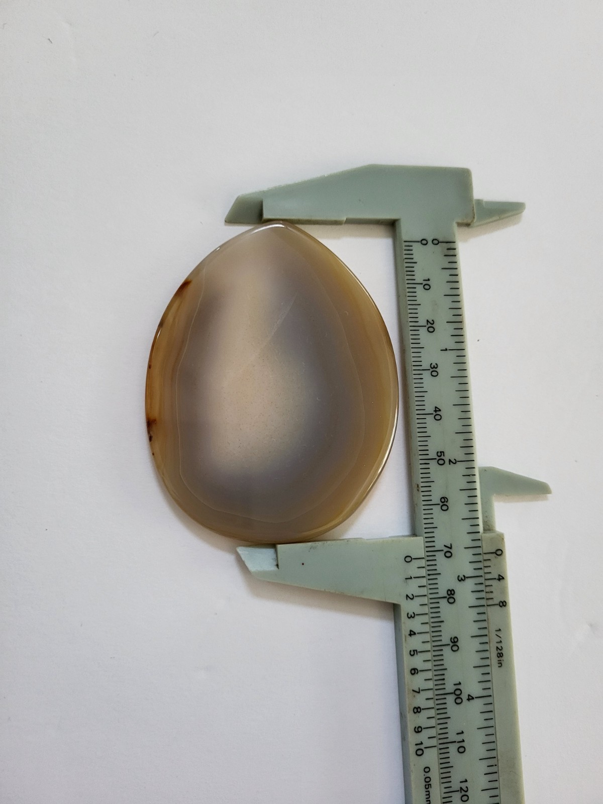 Brazilian Agate 2.75 inches by 2.25 inches