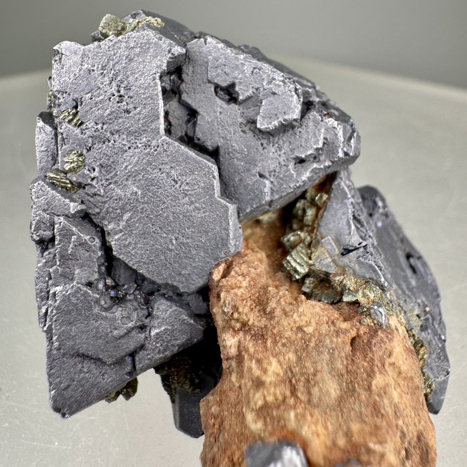 Galena, Marcasite: Picher Field, Tri-State Mining District, USA