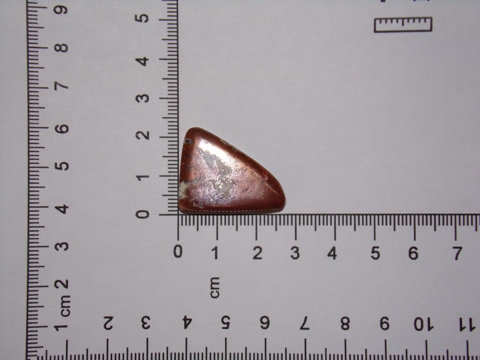 RARE LUNCHBOX BISBEE CAMPBELLITE Free Form Cabochon – 7.3 Grams – 36.5 Carats