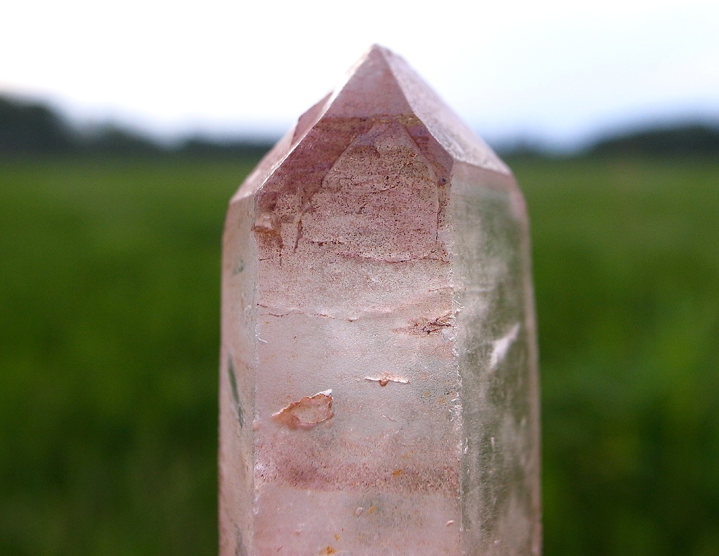 Manifestations!! Delicate PINK LEMURIAN QUARTZ + MASTER DT CRYSTAL+NATURAL VERY