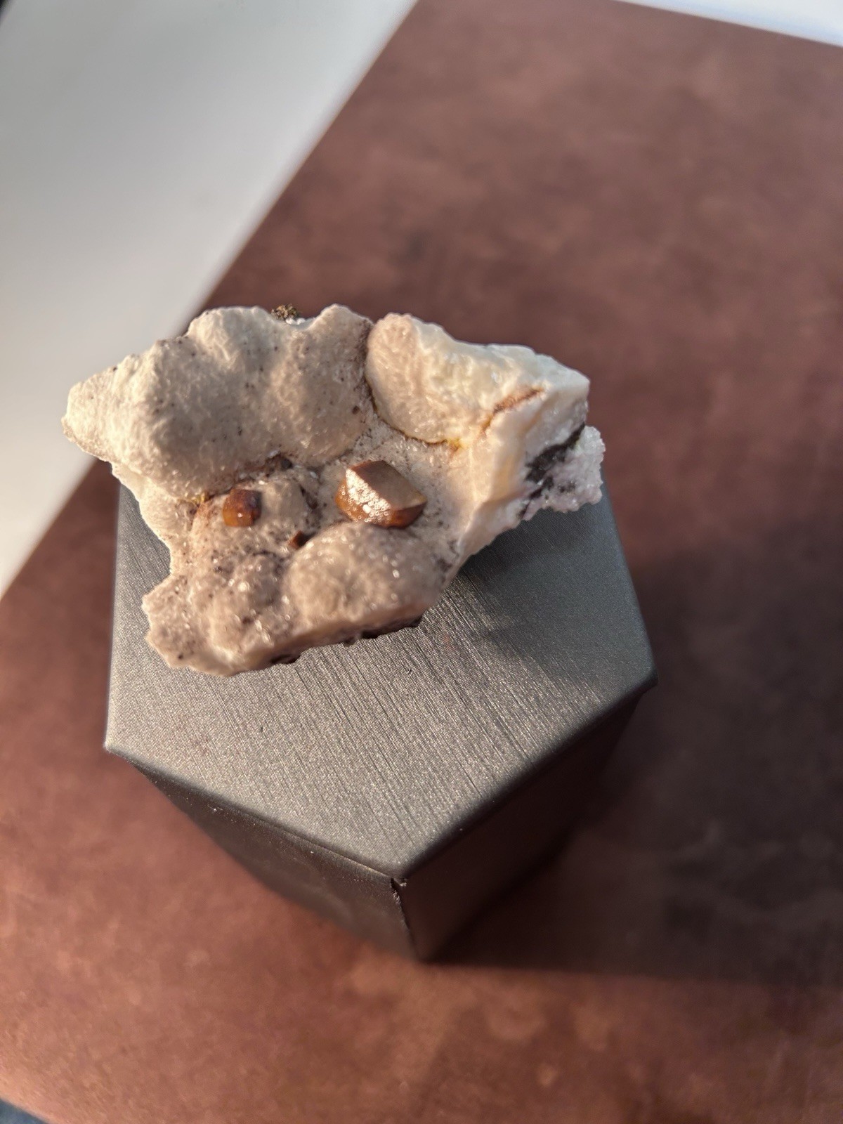 Wulfenite Ahumada Mine Mexico Frazier’s Minerals Joseph Simon Collection