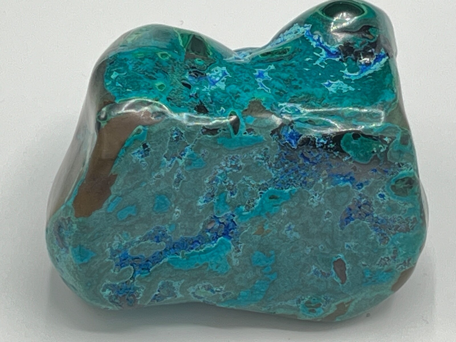 Malachite with Aqua Chrysocolla – Free Form