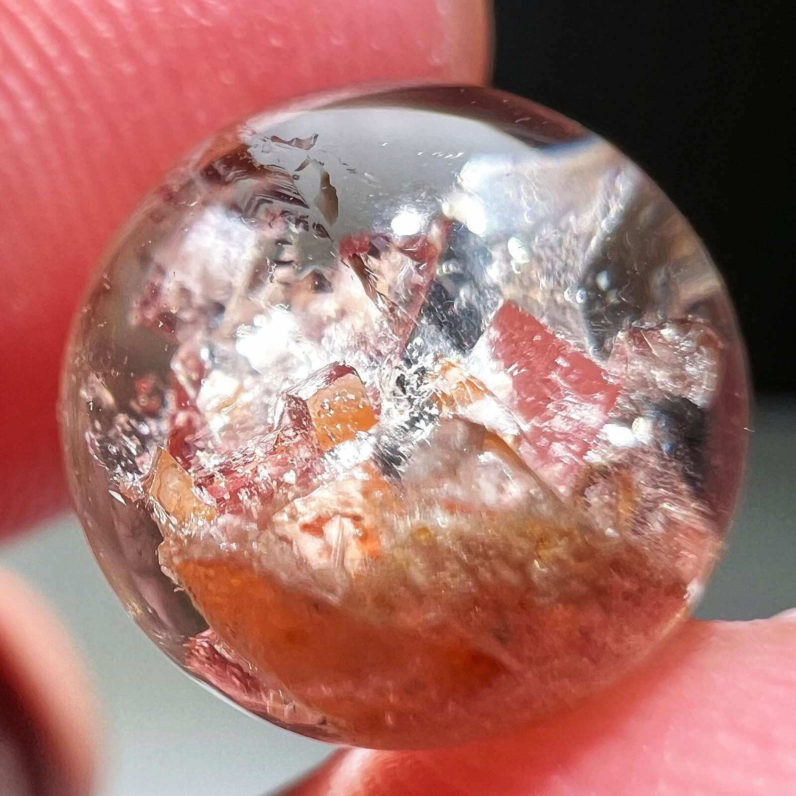 6ct Natural Beautiful Stone in the stone Crystal Polished Specimen