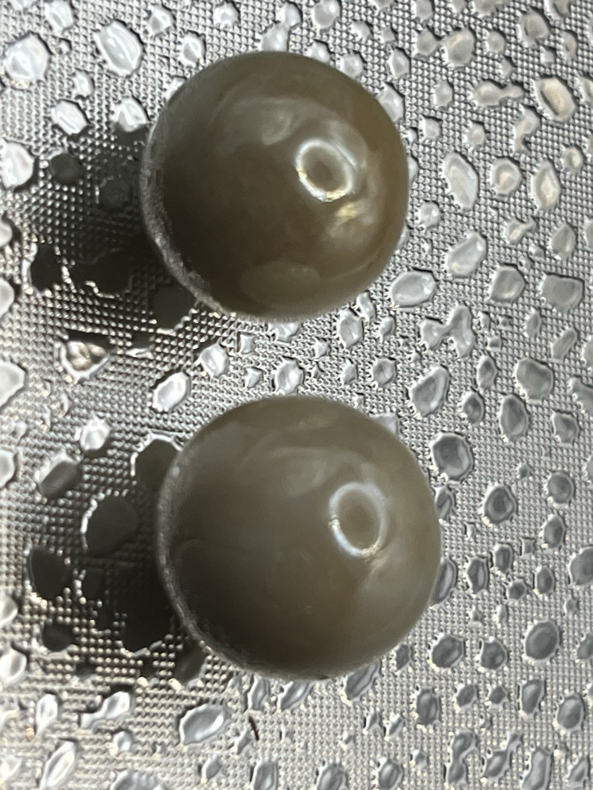 Rare Wild Pearl Set Of 2 Beautifly Natural High Polished