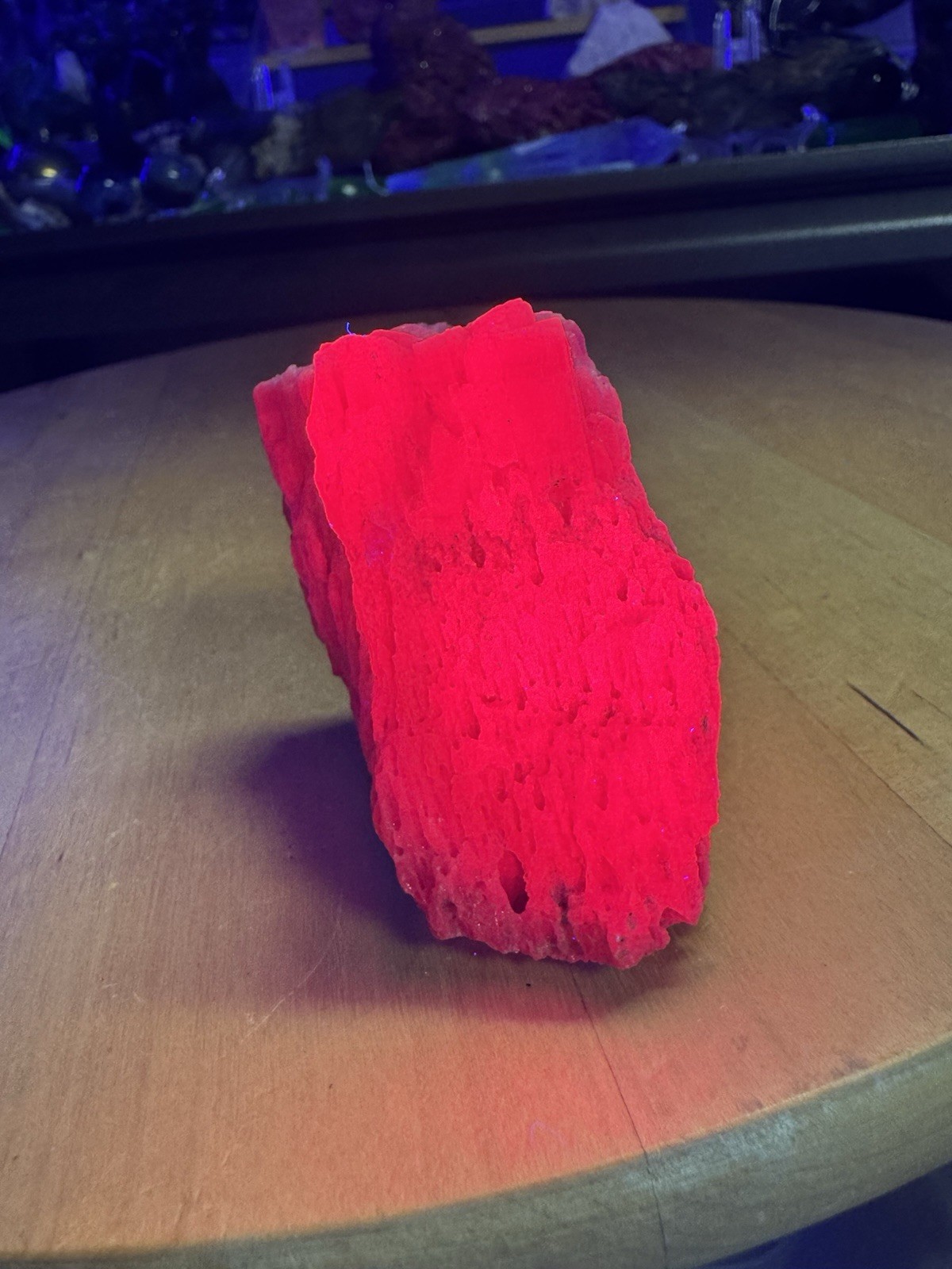 6976 Raw Ruby Corundum Specimen 2.1”x1.6”x2.0” Wt. 7 Oz.