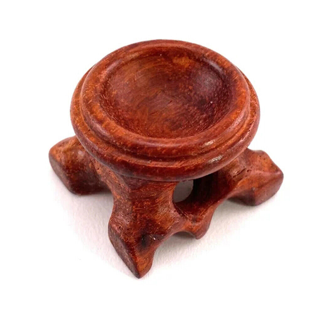 1PC Wood Crystal Ball Base Globe Stone Holder Sphere Pedestal Display Stand
