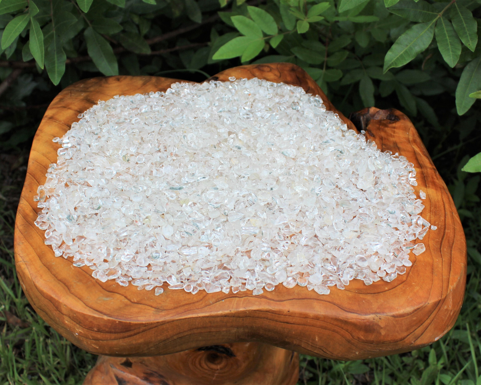 Bulk 1/4 lb Clear Quartz Semi Tumbled Stones Chips Mini Crystal 5 – 15 mm (4 oz)