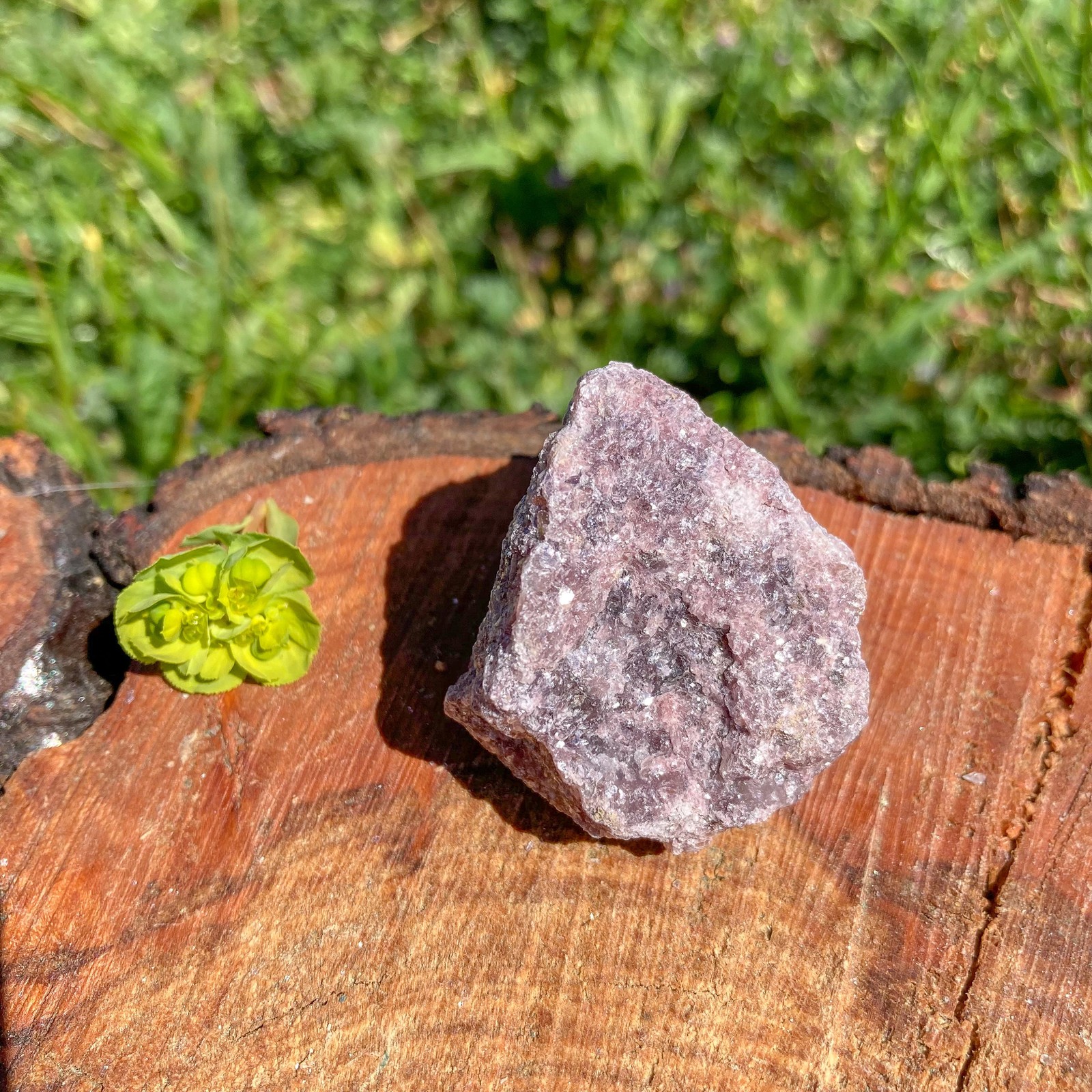 Rough Lepidolite Crystal / Stress Relief / Tranquility / Dreams / Lithium