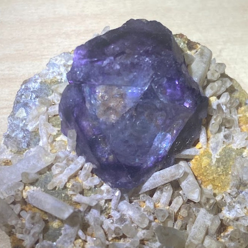 Fluorite from Yindu Mine #TDS-00048