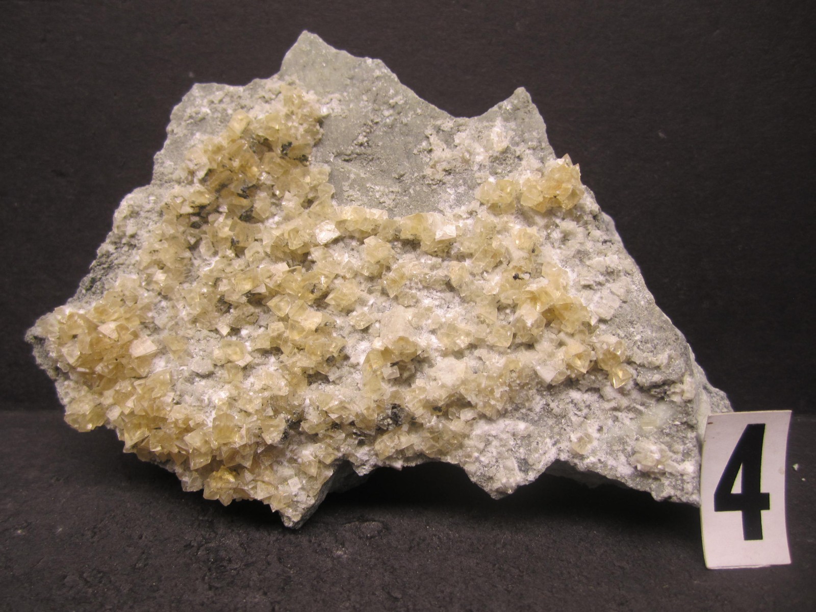 Calcite/Prehnite Crystal Cluster, Dyer Quarry, PA #4