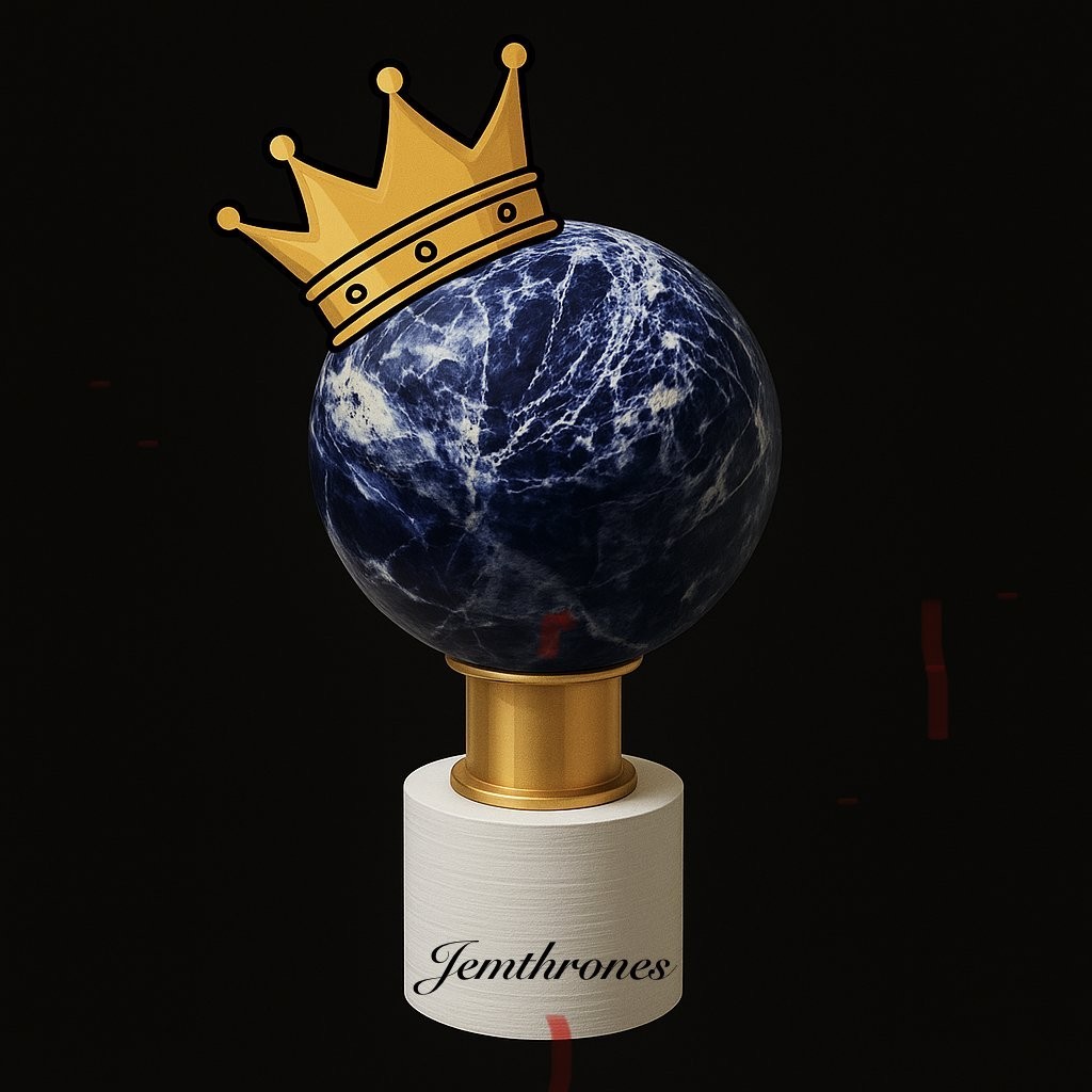 Crystal sphere display stands! Multi Sizes & Colors. Regal & Sturdy. Jemthrones!