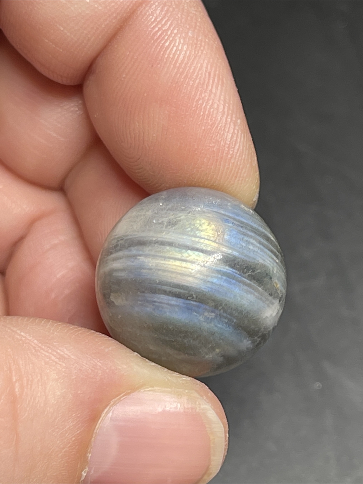 Labradorite Mini Sphere Ball Orb Marble 19.3mm