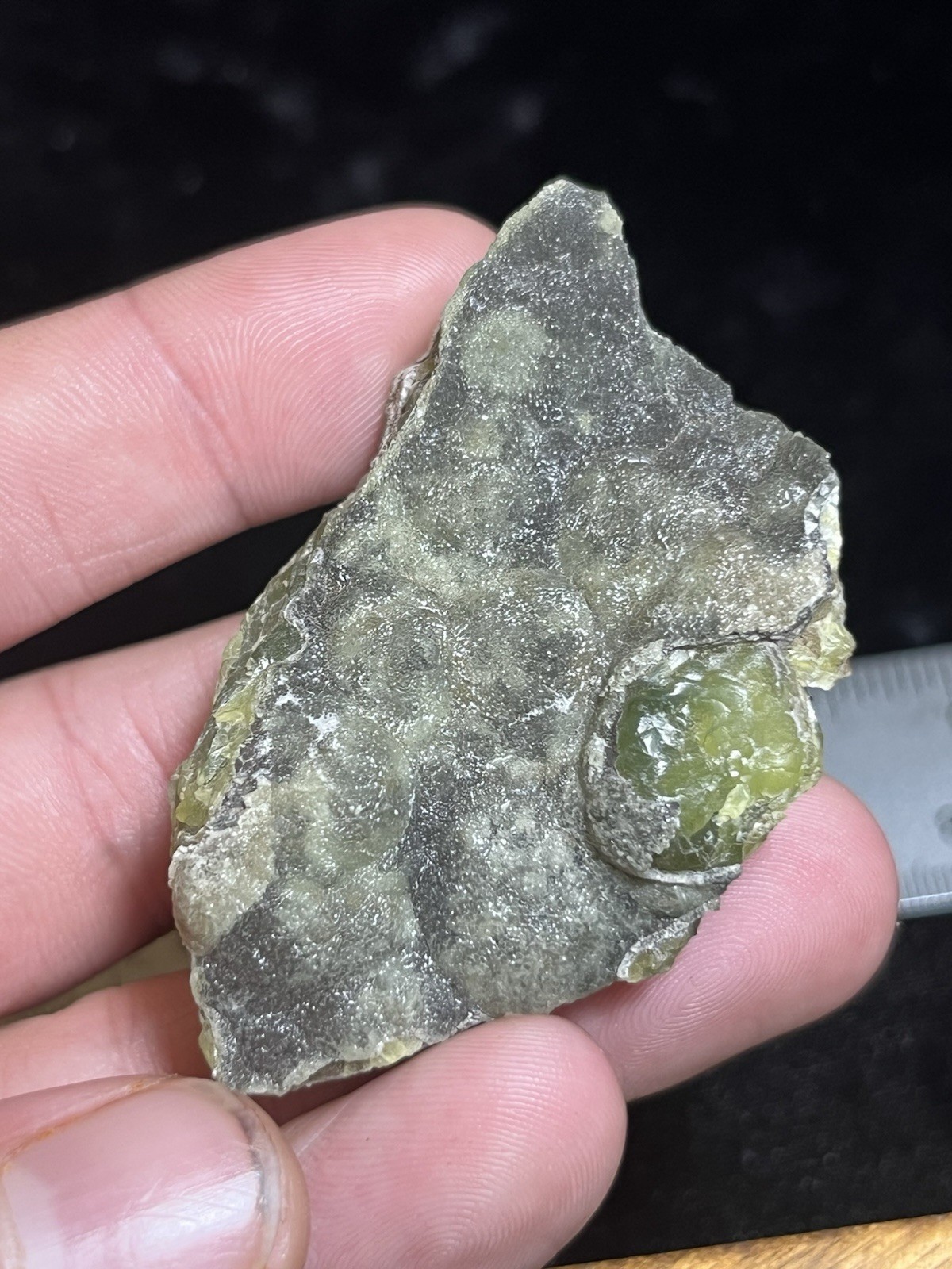 79 Mine Green Cuprian Smithsonite 90g Gila County Arizona Old Stock Gemstone