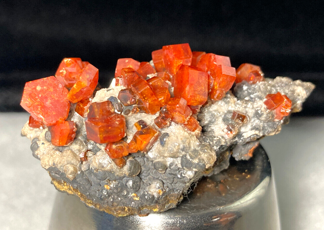 VANADINITE CRYSTALS ON MATRIX – 2 3/8 inches long
