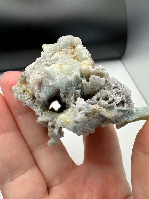 3561 Blue/Green Amazonite with Slight Druzy 75g China