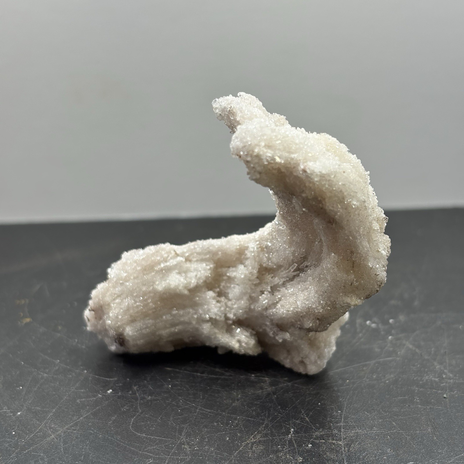 63g Natural Ram’s Horn Selenite Gypsum Crystal Specimen from Guizhou, China