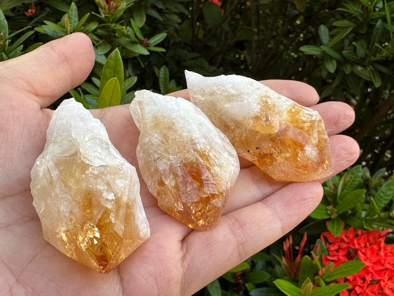 Extra Large Citrine Point, Natural Citrine Point, Citrine Point Healing Crystals
