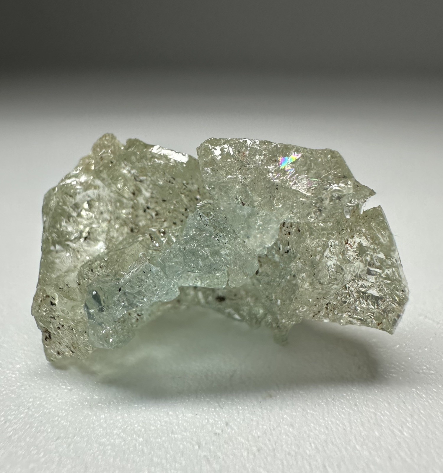 Unique Multicolor Beryl Crystal With Etching From Brazil (See Description)