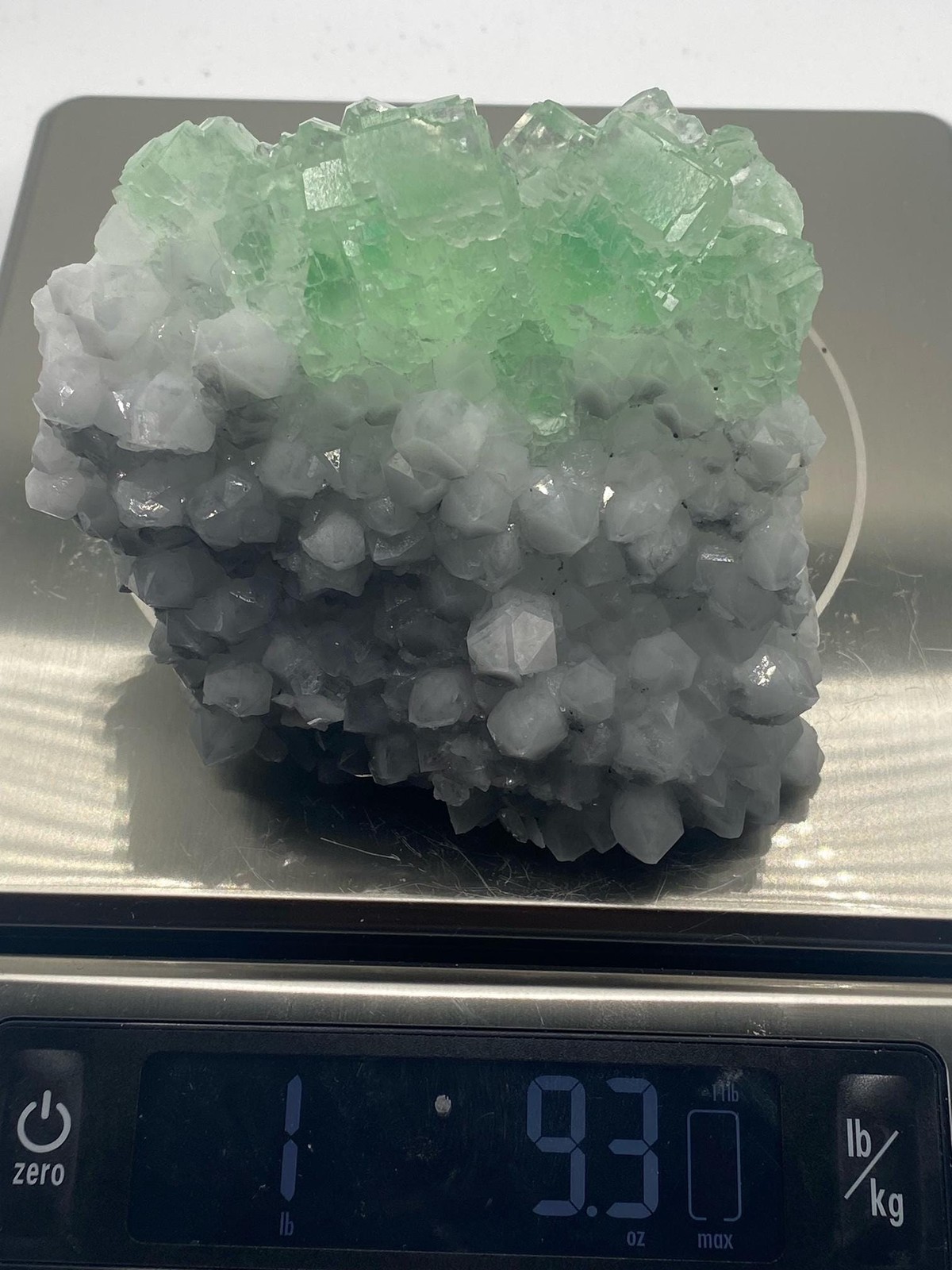 Self Standing Bright Green Fluorite on Quartz! See Video!!!