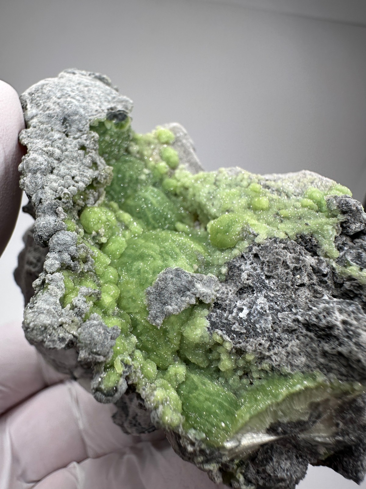 Beautiful Large RARE GREEN Wavellite Specimen from Arkansas