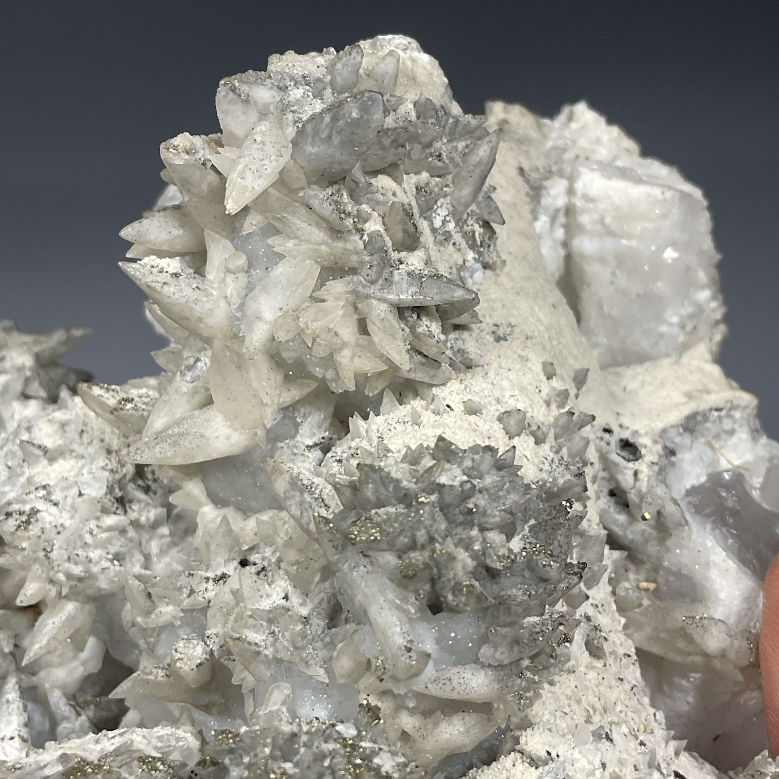 SS Rocks – Quartz, Calcite and Pyrite (Silverton, Colorado) 4.11lbs Fluorescent