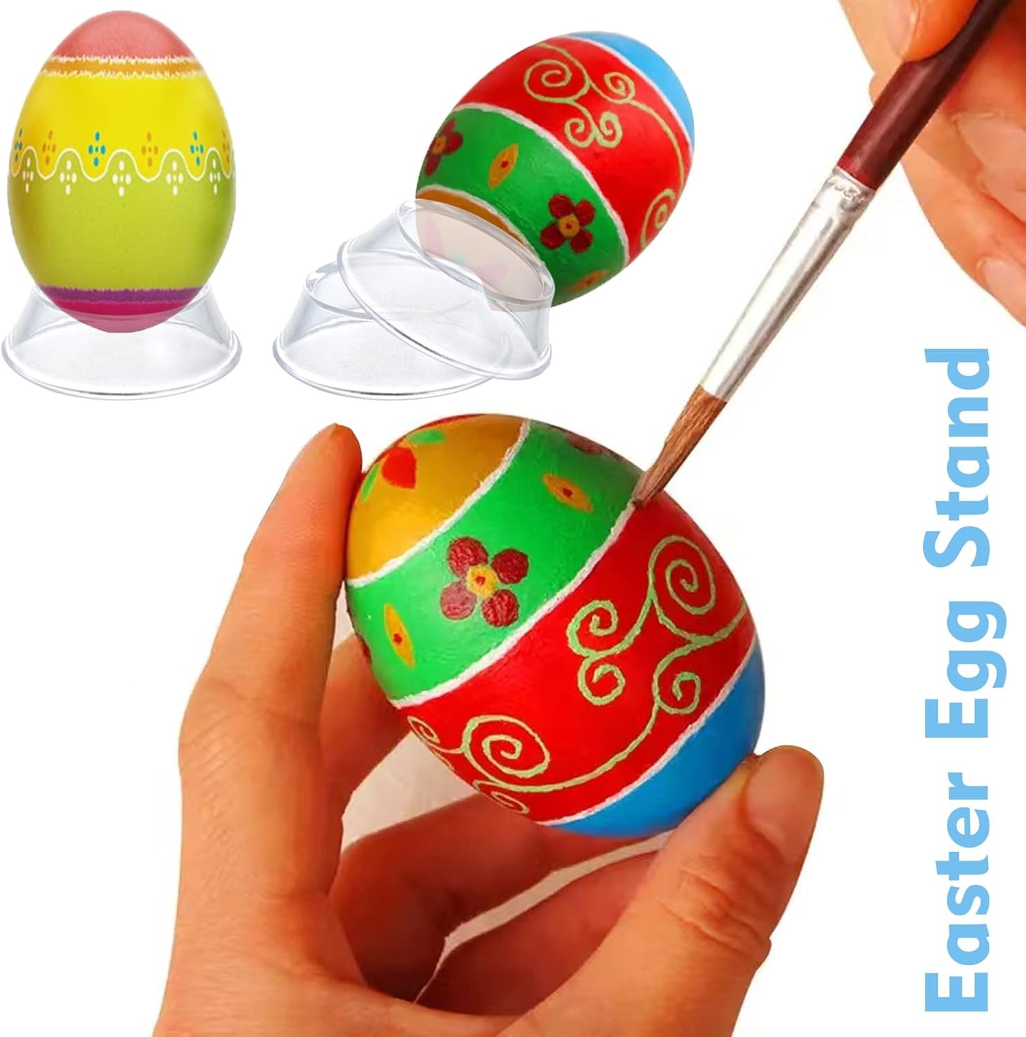 16PCS Baseball & Sphere Display Stands Holder for Balls Easter Party Softballs