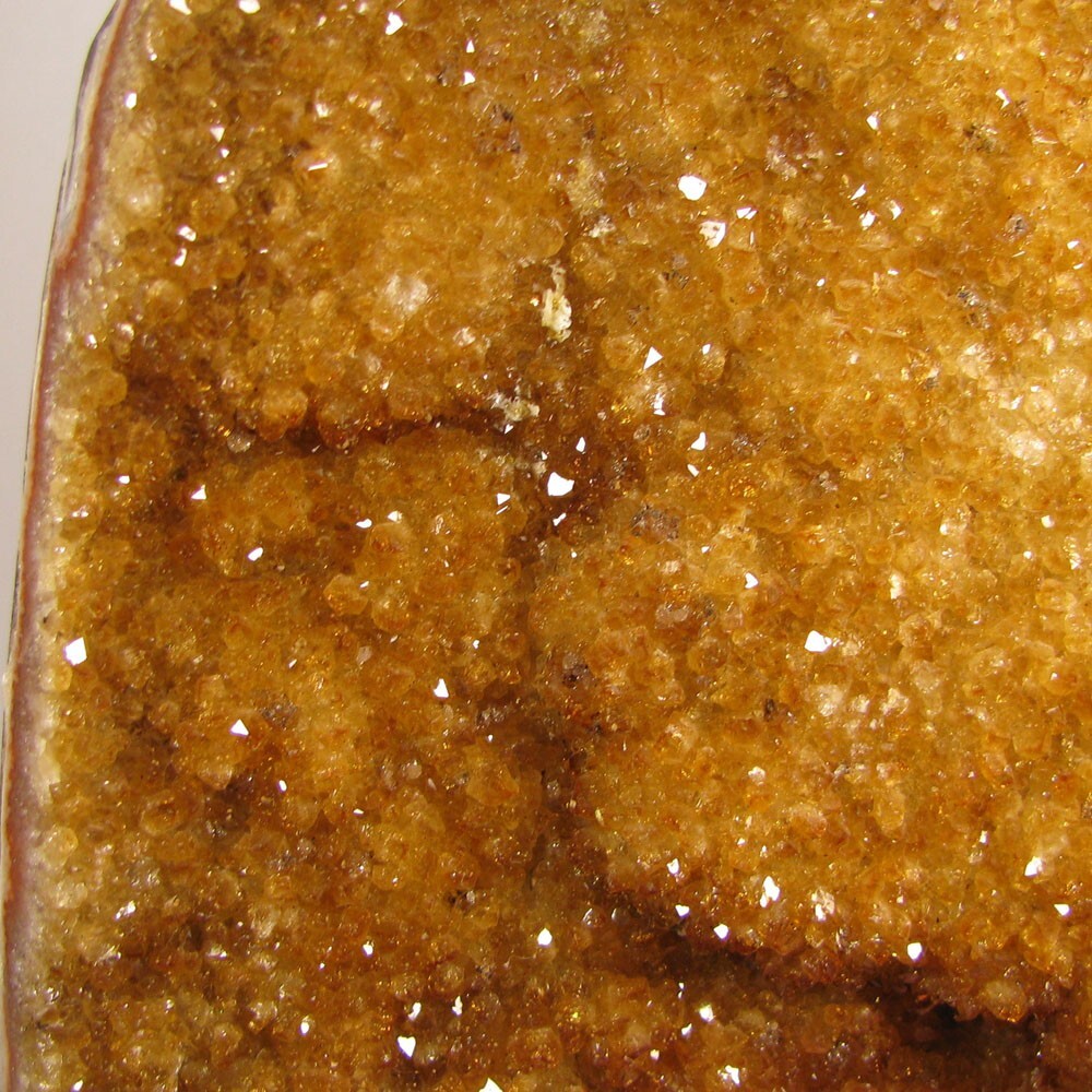 5.7″ Polished CITRINE Crystals Cluster Freeform Standup – Brazil – 4 lbs.