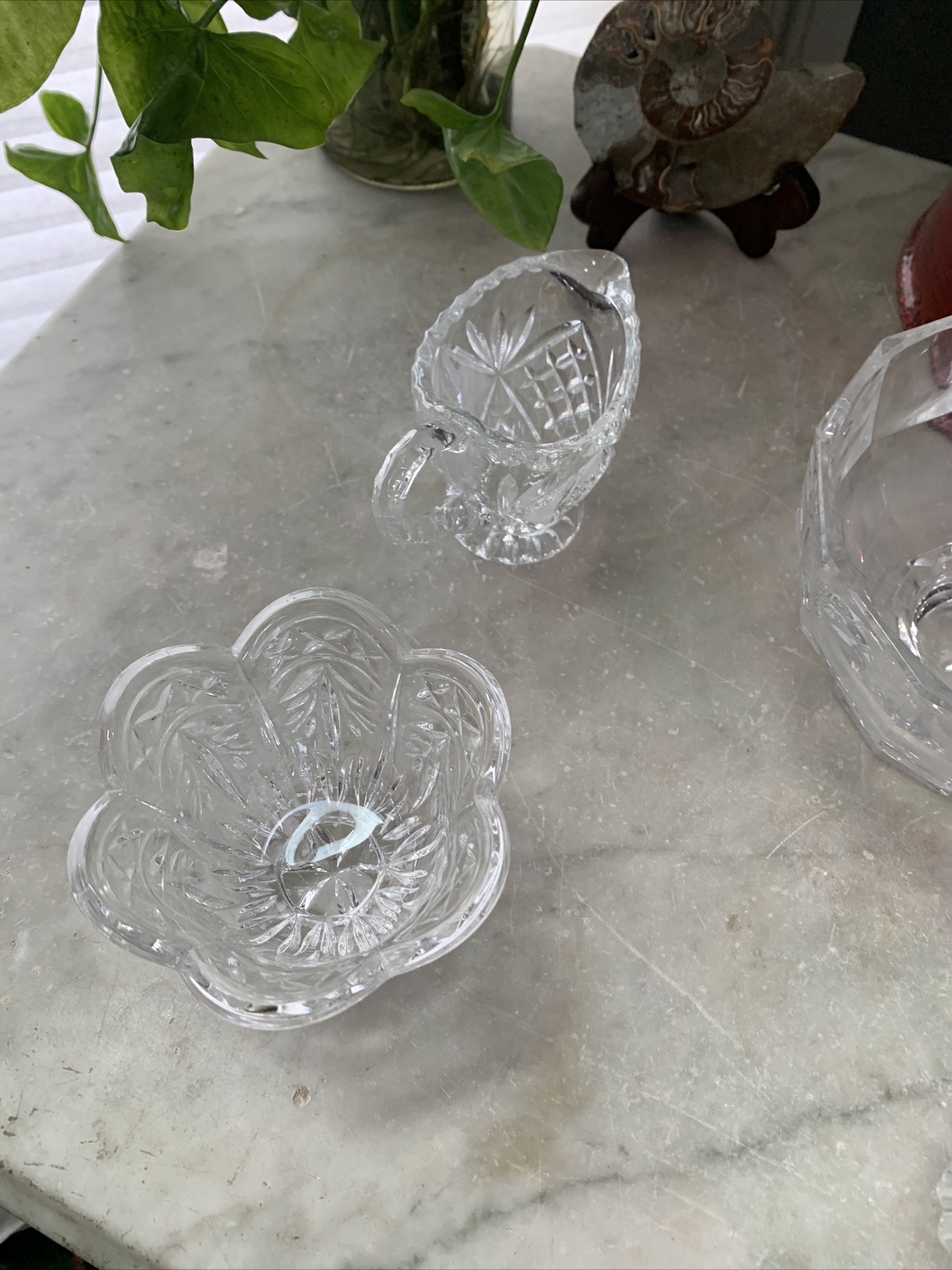 5 Pieces Of Crystal Perfect Condition 💕