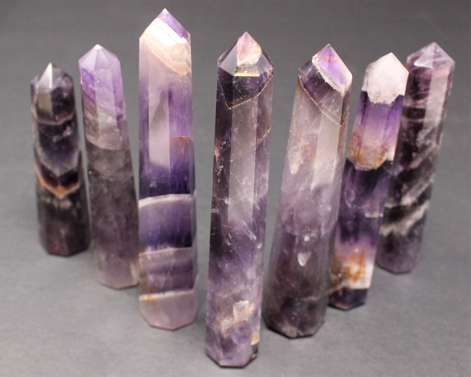 Amethyst Obelisk (8-Sided, ‘AAA’ Grade, Amethyst Crystal Tower, Amethyst Point)