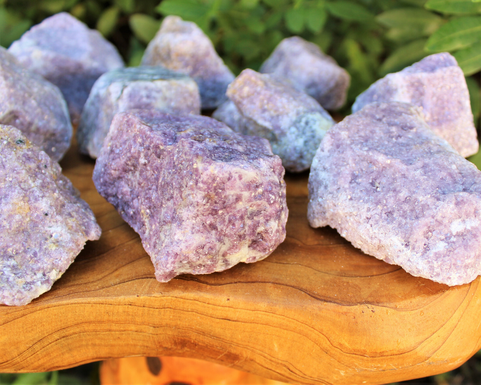 JUMBO Rough Lepidolite: 3″ – 5″ Huge Raw Natural Lepidolite Healing Crystals