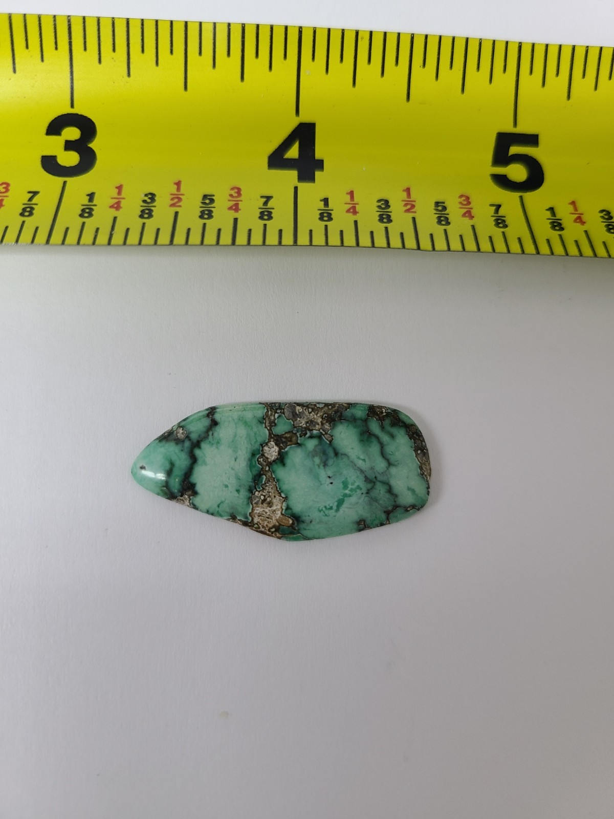 EXTREMELY RARE Variquoise Cabochon. Turquoise/Variscite. Freeform 12.6 ct