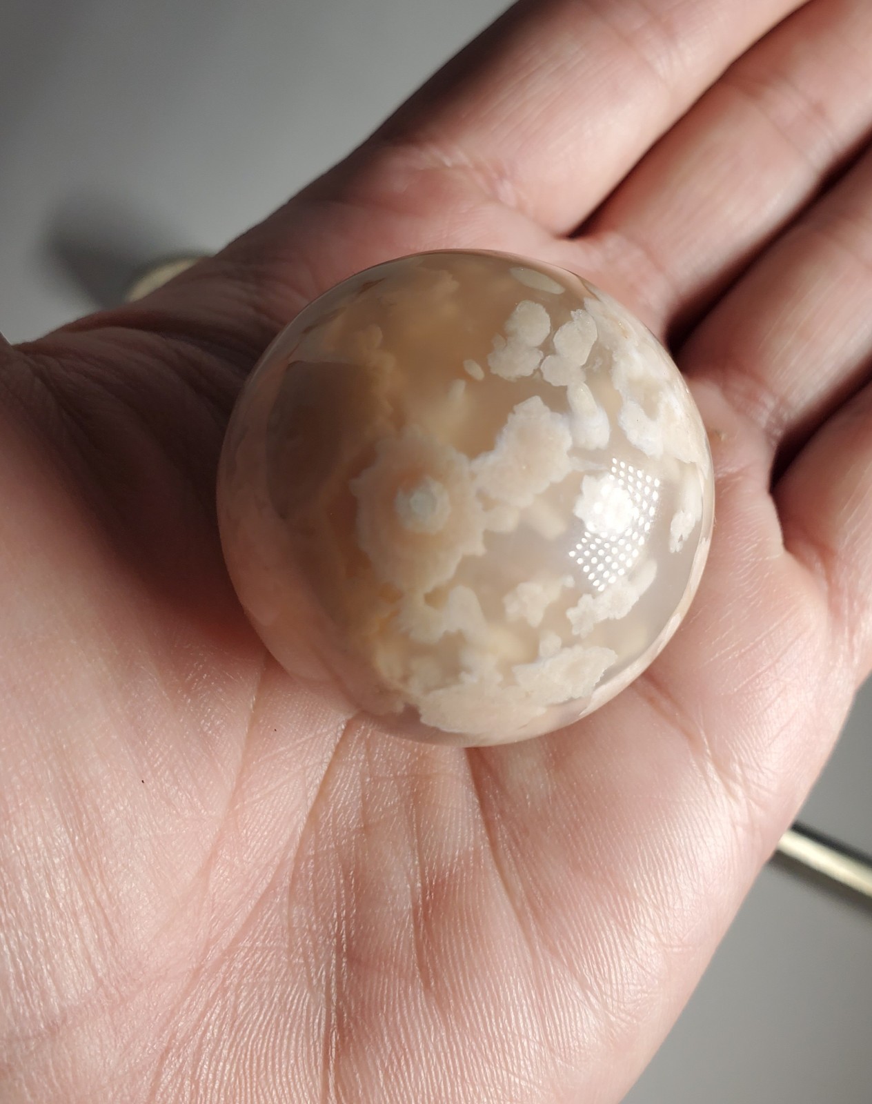 3pc Small Crystal Sphere W/stands Bundle
