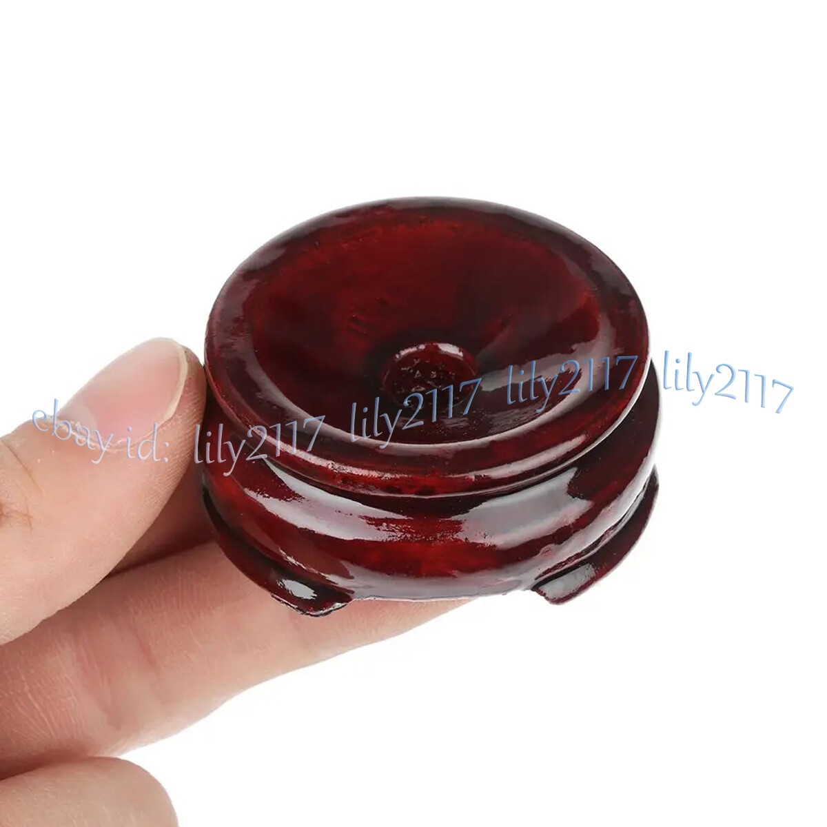 Wholesale Wood Display Stand For 20-60MM Crystal Ball Sphere Globe Stone Holder