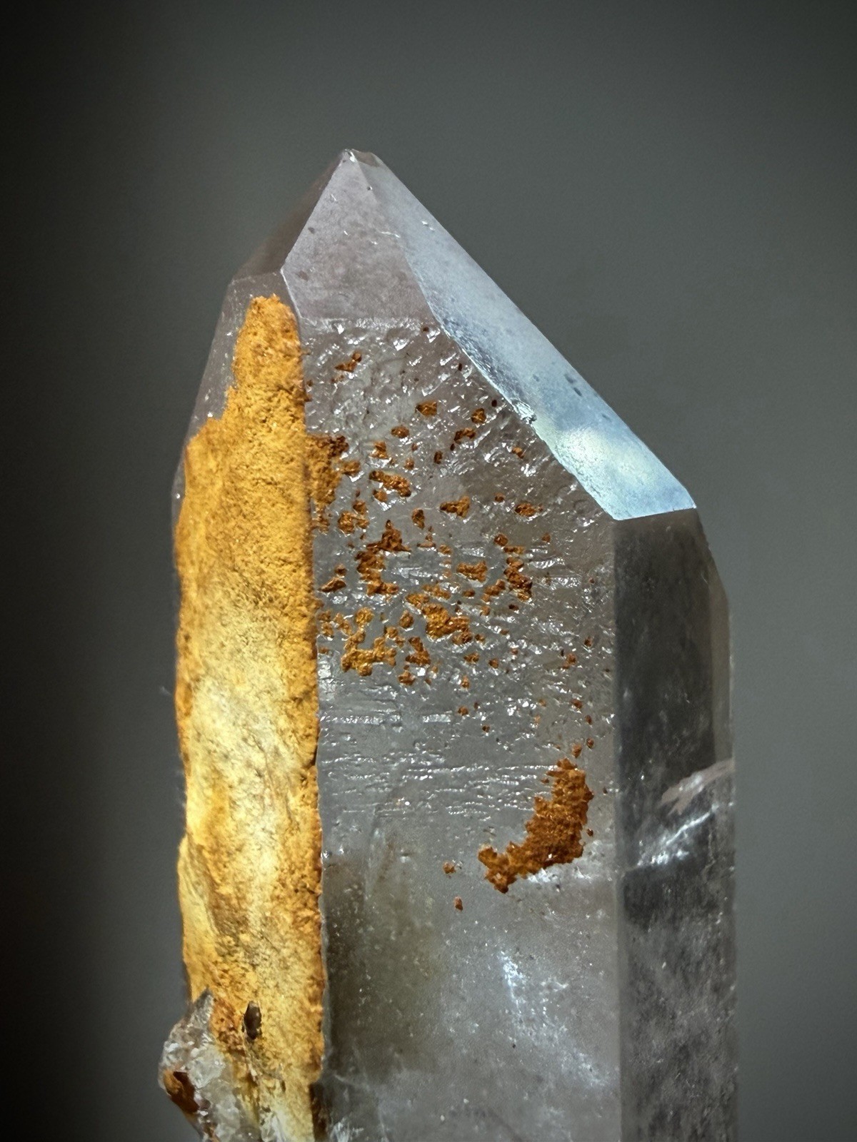 Double Terminated Quartz Inclusion Quartz Window Quartz Iron Quartz Brazil