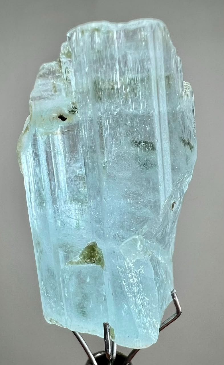 26Ct, Eye Clean! Natural Sky Blue Aquamarine Crystal From Shigar Valley PAk