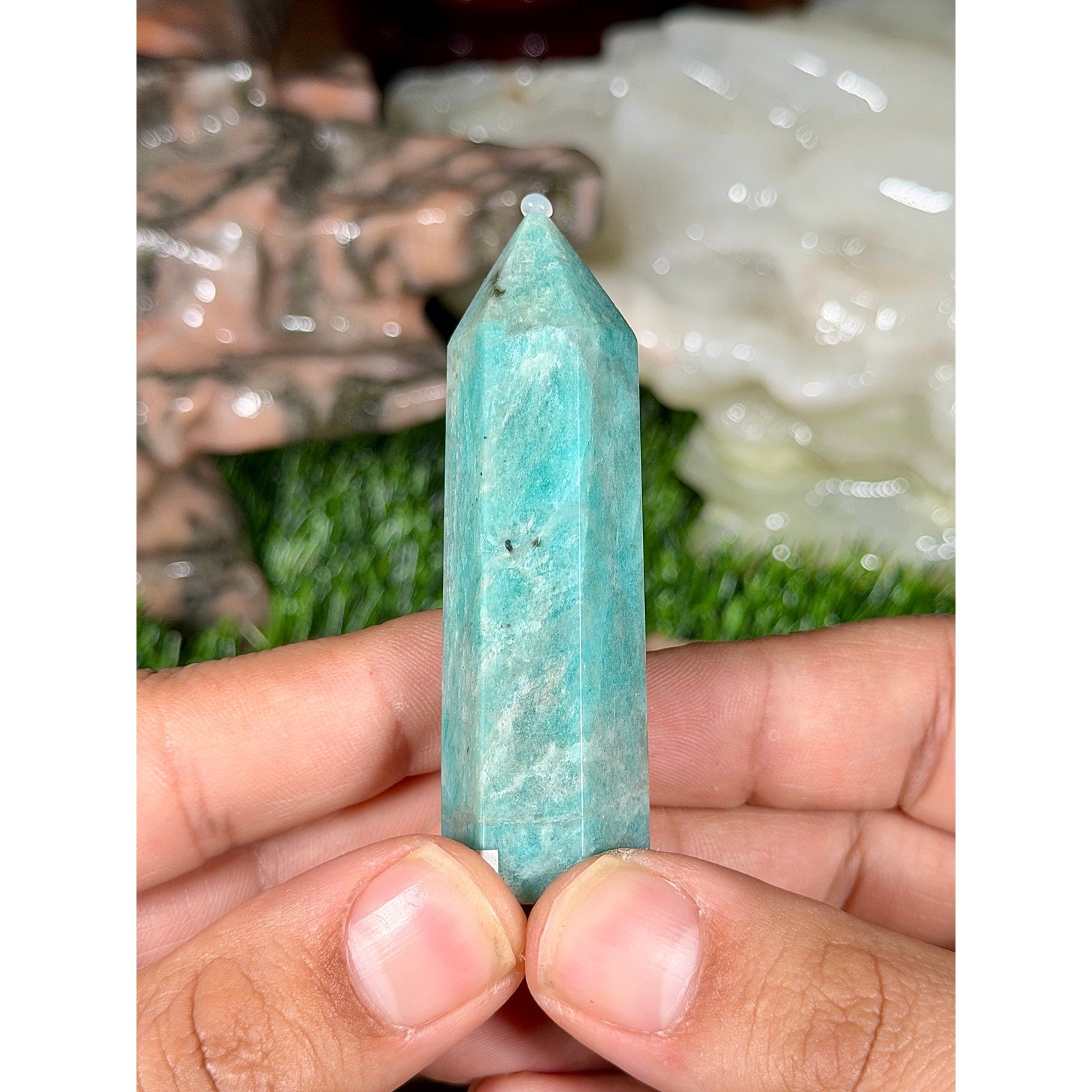 Amazonite Crystal Tower 2.75in 1.6oz