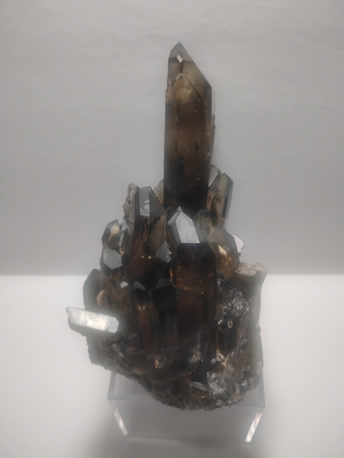 Smokie Quartz Brazil 6in Total length