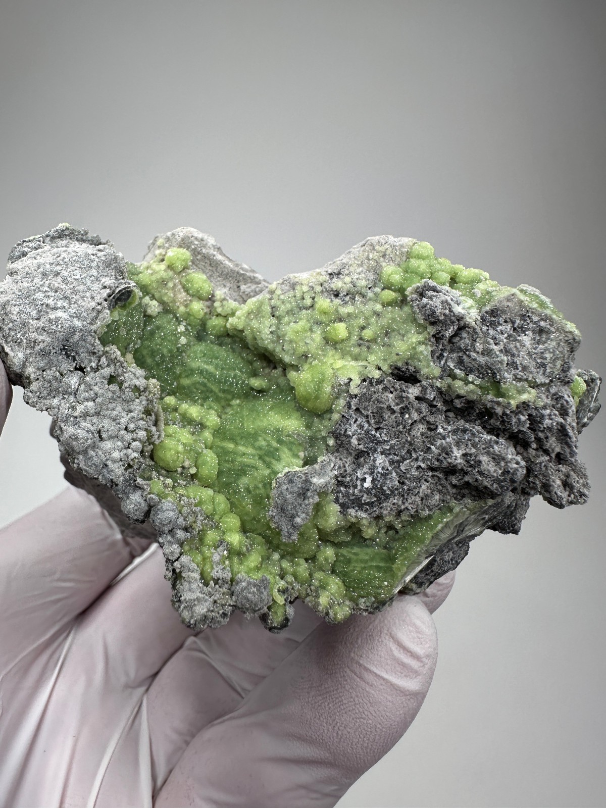 Beautiful Large RARE GREEN Wavellite Specimen from Arkansas