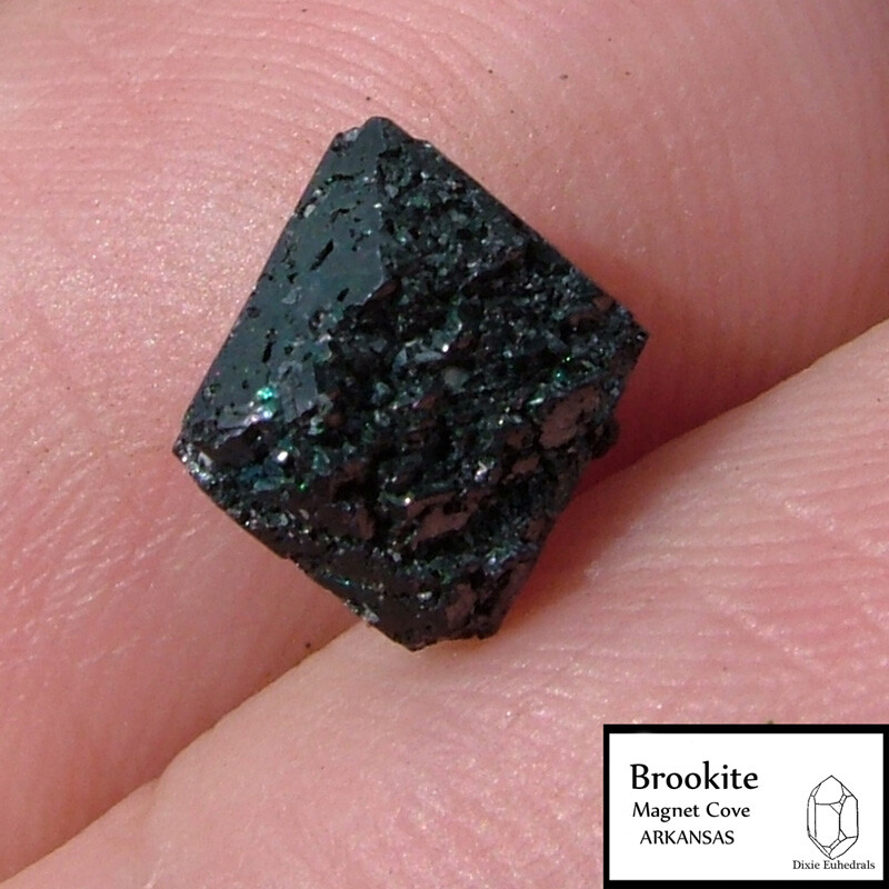 5/16″ BROOKITE crystal MAGNET COVE ARKANSAS HOT SPRINGS bulk listing