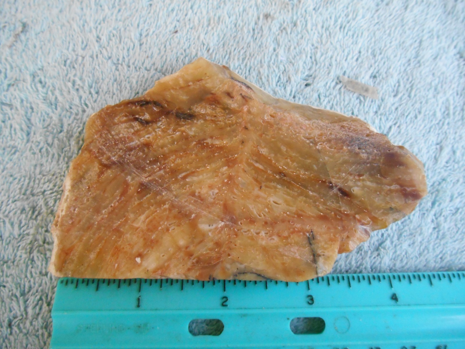4-1/2 OZ. NATURAL RAW OPAL SLAB ?? STONE 2-9/16″ TALL X 4-5/16″ WIDE X 5/8″