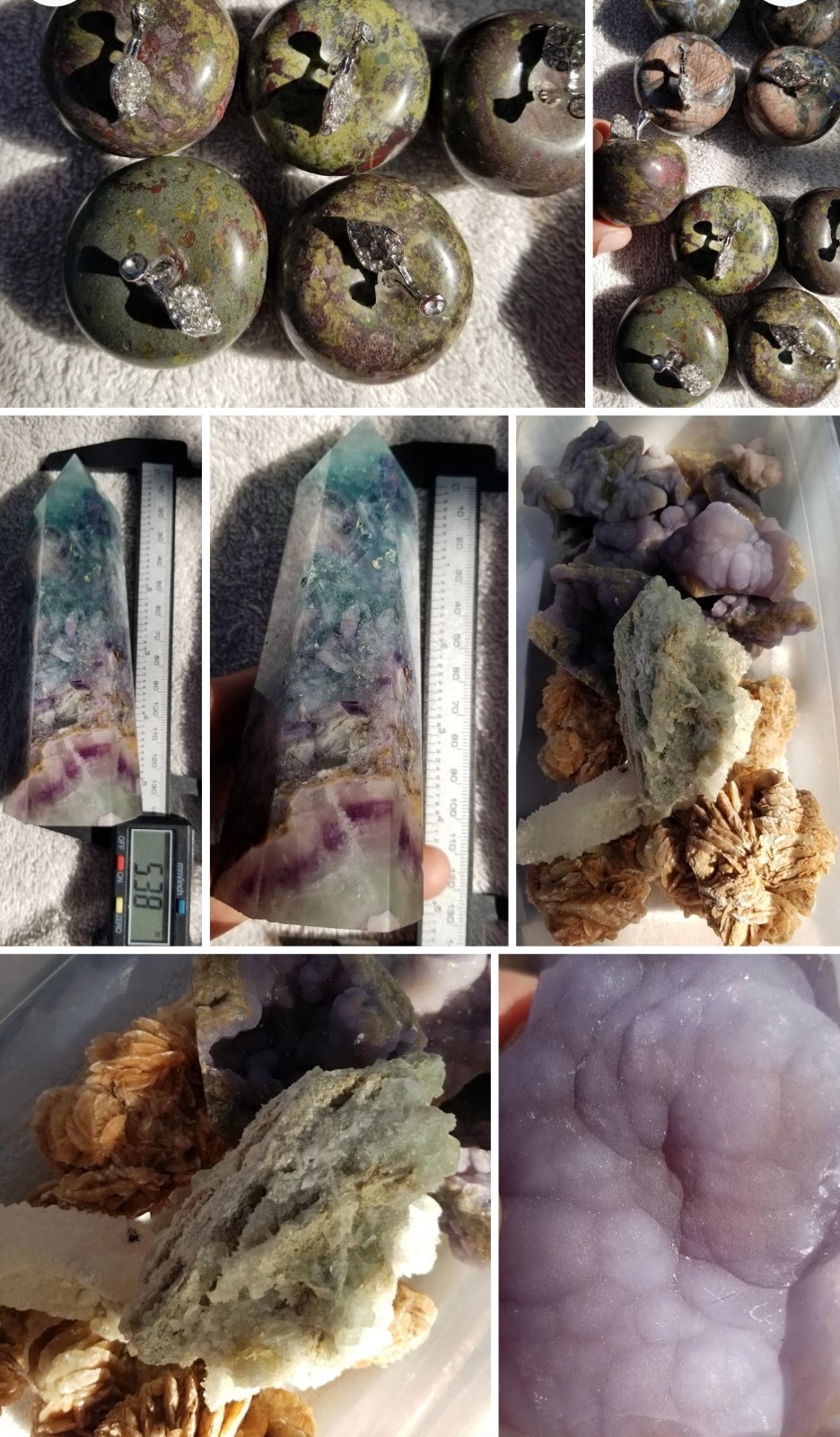 Crystal Mystery Box – 6 Surprise Treasures! Avg. 3.1 lbs