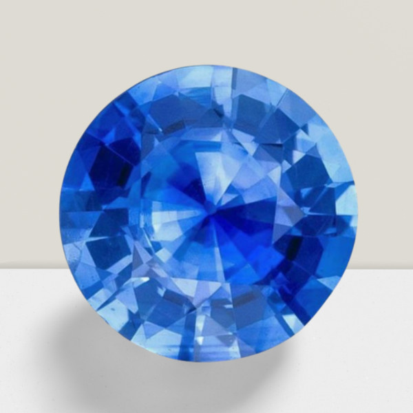 Blue Sapphire Round Cut Gemstone 0.20 Cts – 4 mm Calibrated Loose Gem