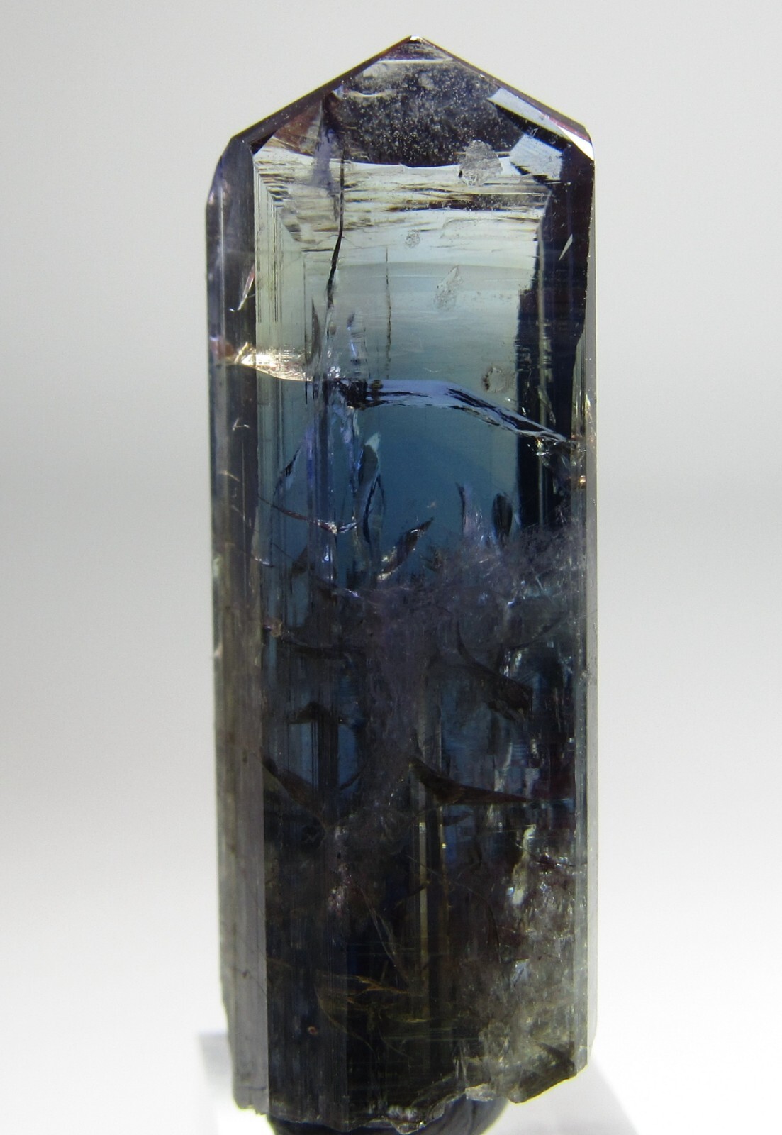 MESMERIZING GLASSY GEM CLEAR UNHEATED TANZANITE CRYSTAL!!! TANZANIA