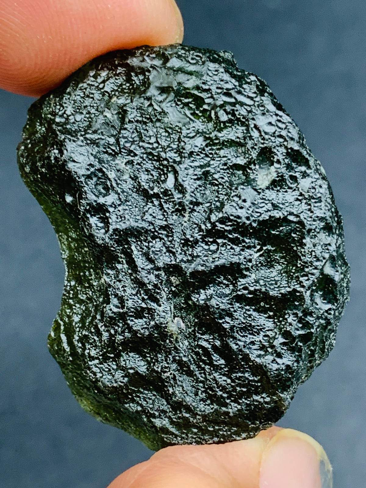 TOP Moldavite Raw Moldavite Crystal from Czech Republic PICcertificate 50CT