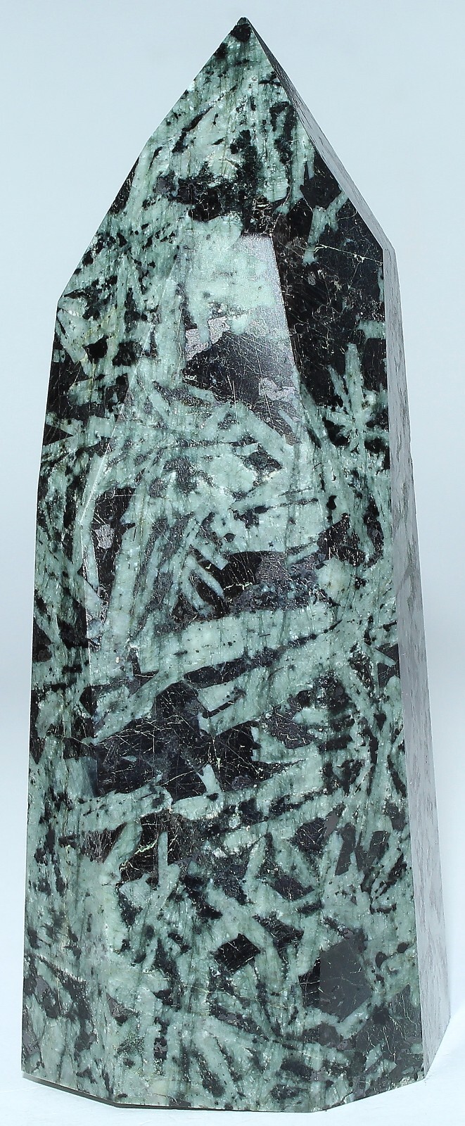 Indonesian Galaxy Jasper Tower / 4.21″ (106.93 mm) / 10.50 oz (297.67 gr) / 3121
