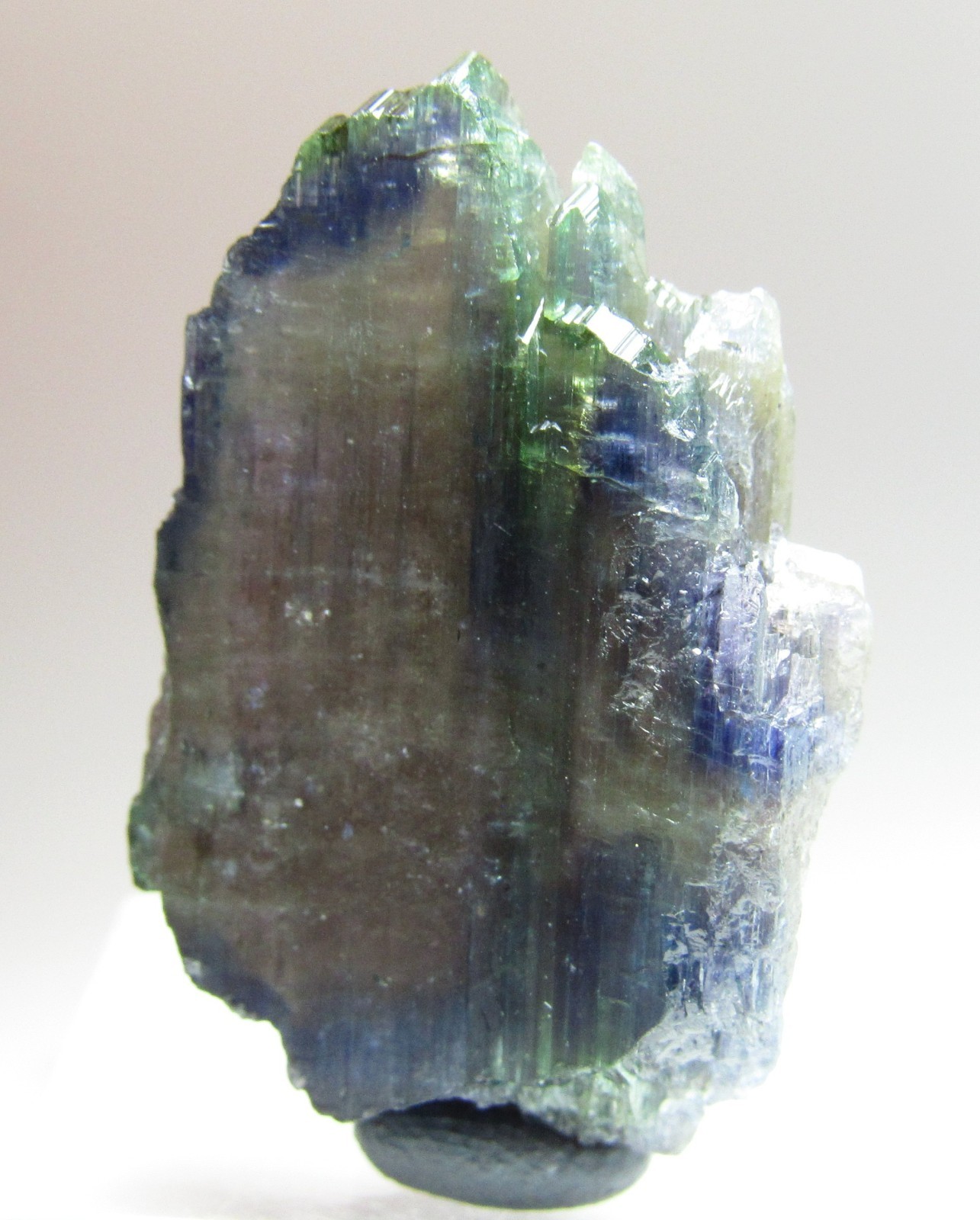PHENOMENAL ULTRA RARE GREEN UNHEATED GEM TANZANITE CRYSTAL!!! TANZANIA