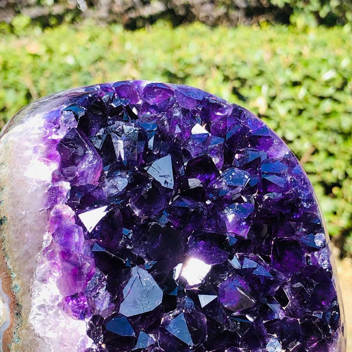 3.52LB Natural Uruguayan Amethyst Cluster Cave Display Specimen Healing 3127