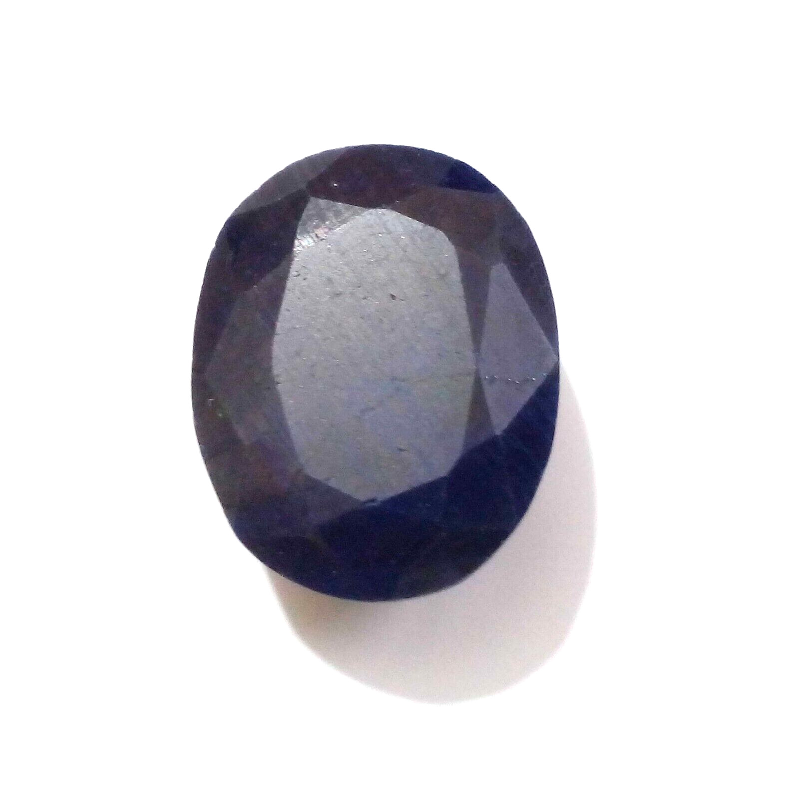 Natural AAA+Madagascar Blue Sapphire Faceted Oval Shape 15.35 Crt Loose Gemstone