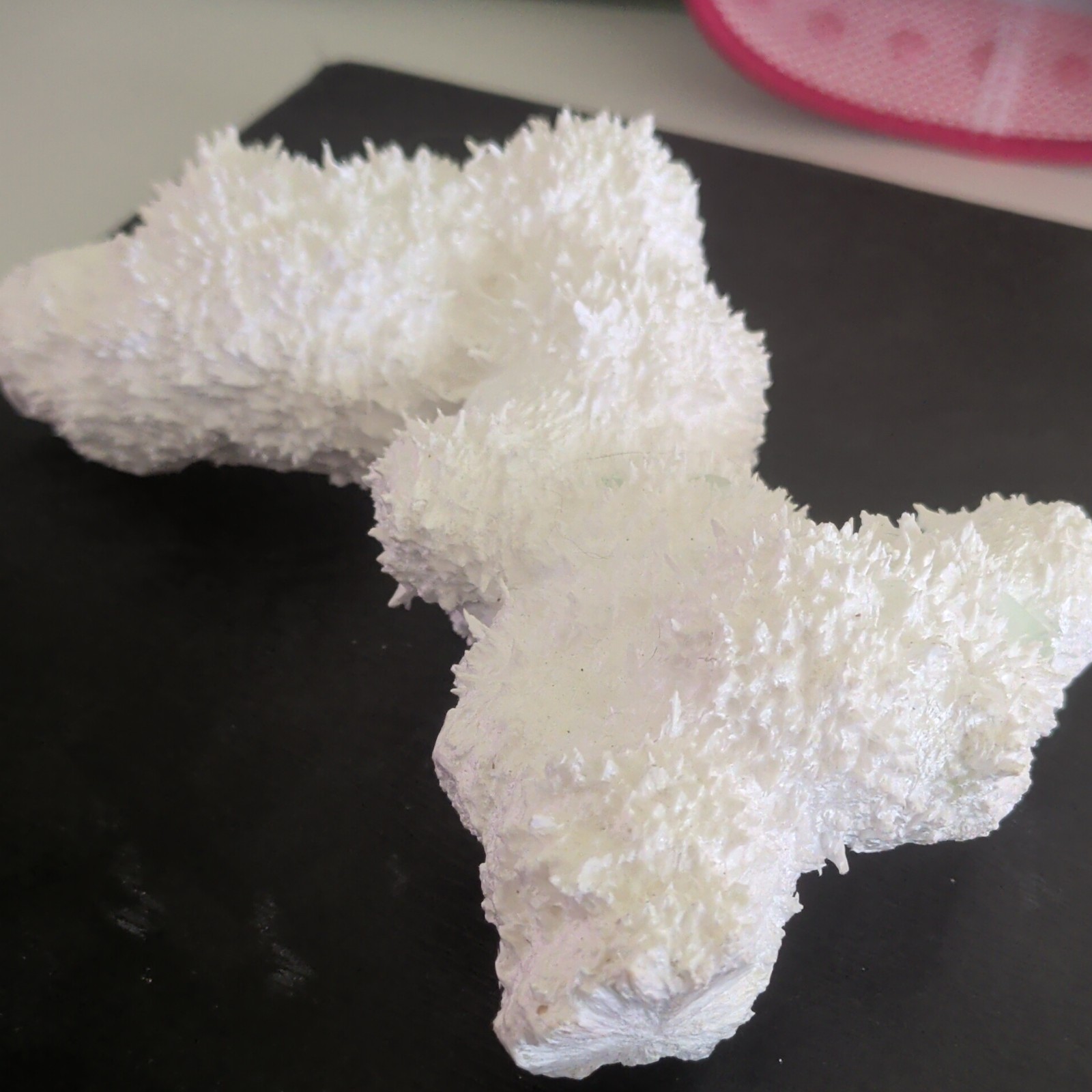 Aragonite Crystal Cluster Mineral Display 6 in Cave Calcite/Sugar Apophyllite